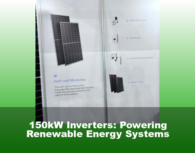 150kW Inverters: Powering Renewable Energy Systems